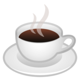 emoji du café chaud